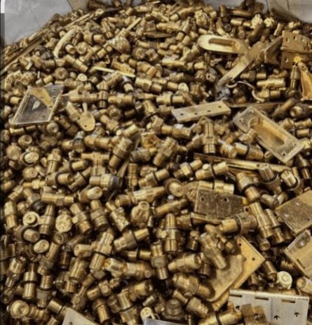 Brass fittings and hardware scrap